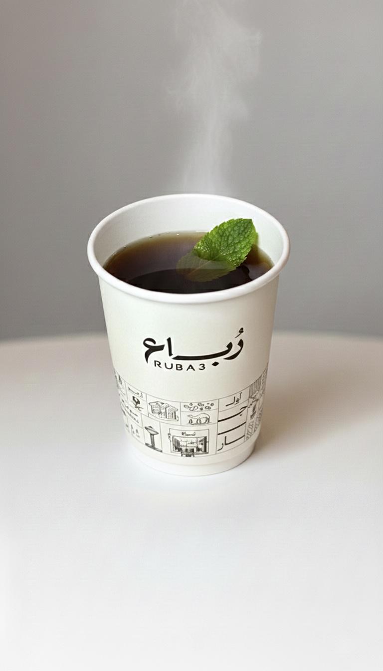 شاي رباع كوب